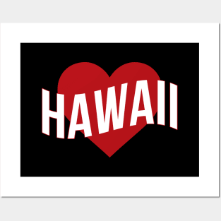 Hawaii Love Posters and Art